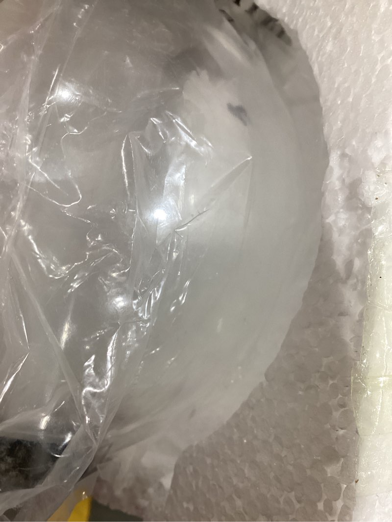 Condition photo showing New/Like New for Maverick LED Pendant Light, Matte Black with Clear Globe Shade, Adjustable Rod, Dimmable 3CCT Modern Lighting for Kitchen or Dining Room