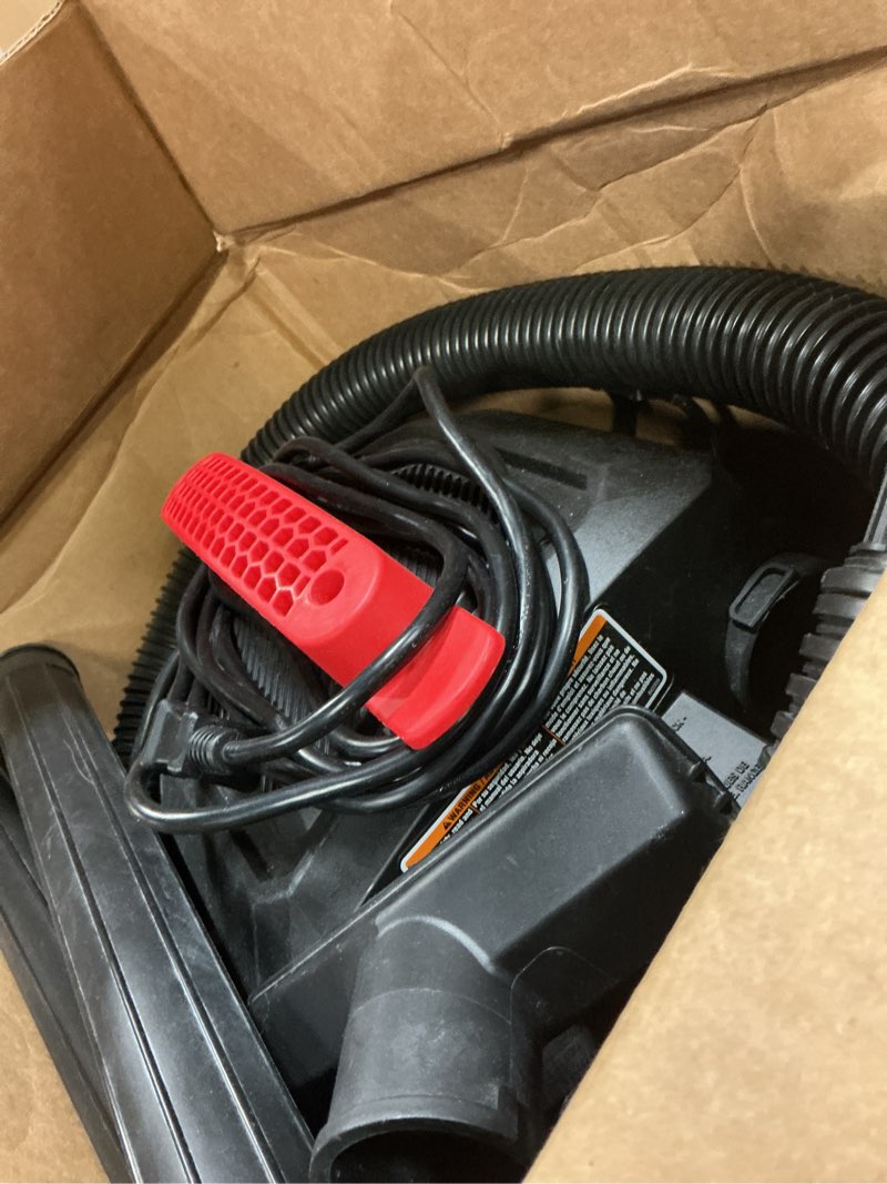 Condition photo showing Good Condition for CRAFTSMAN CMXEVBE17040 4 Gallon 5.0 Peak HP Wet Dry Vac, Portable Shop Vacuum Wet and Dry with Filter, Hose and Attachments for Home and Automotive Cleaning