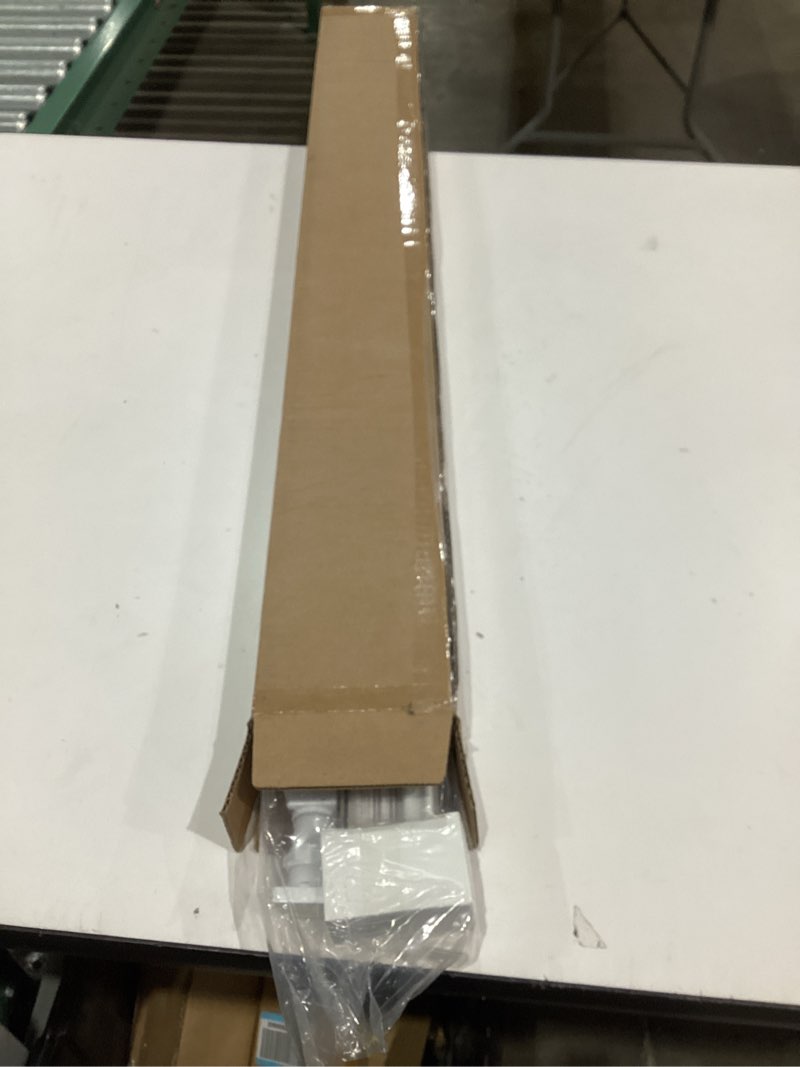 Condition photo showing New/Like New for LazBlinds No Tools No Drill 1" Vinyl Mini Blinds, Cordless Blinds for Windows, Light Filtering Horizontal Window Blinds & Shades, 32" W x 48" H, White Cordless-white 32" W x 48" H