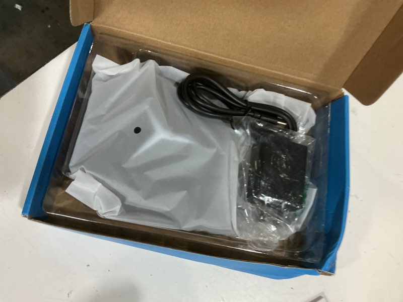 Condition photo showing Good Condition for npet ac1200 dual band wifi extender, 1.2gbps whole home coverage up to 7000 sq.ft, supports 32 devices, connectivity with usb-c, 2 ethernet ports, black