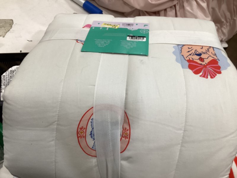 Condition photo showing As Is for full/queen patisserie pet shoppe kids' quilt set - pillowfort™