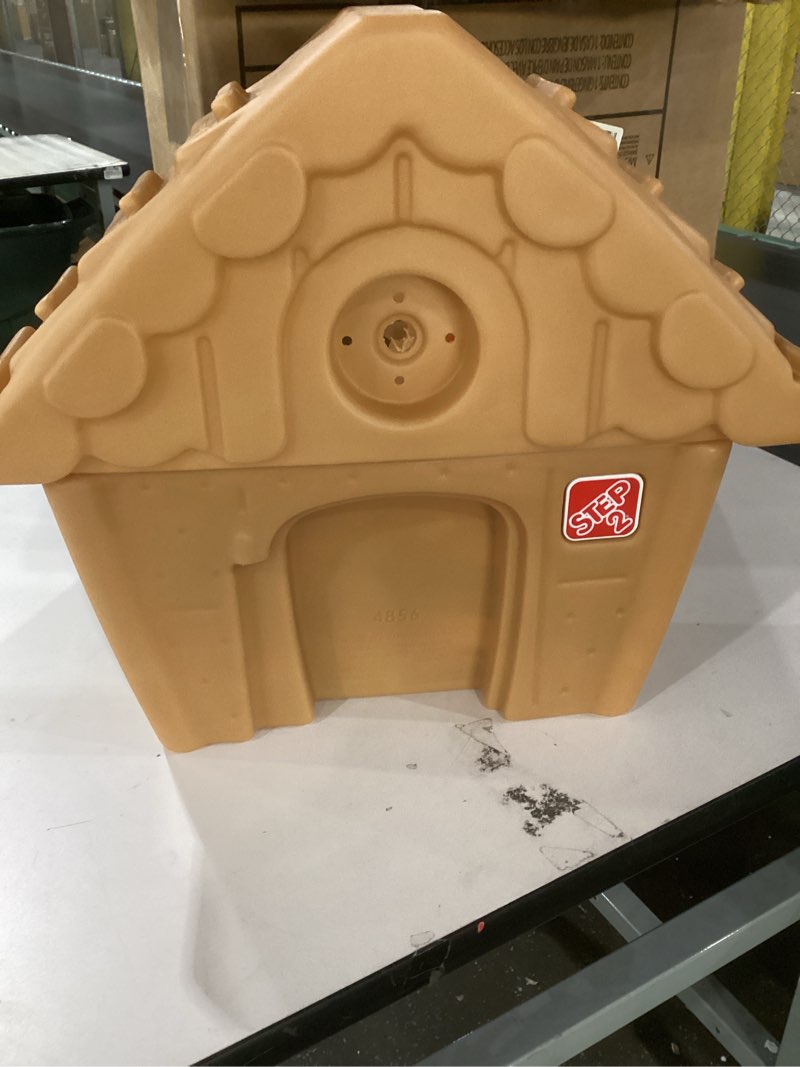 step2 my first gingerbread house, kids interactive christmas holiday toy, lights up and plays music,