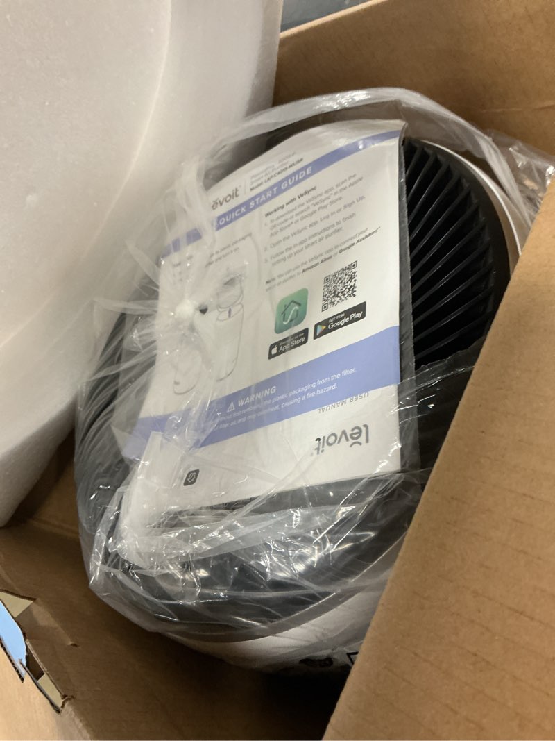 Condition photo showing Good Condition for Levoit PlasmaPro 400s Smart 403 Sq. Ft True HEPA Air Purifier - White