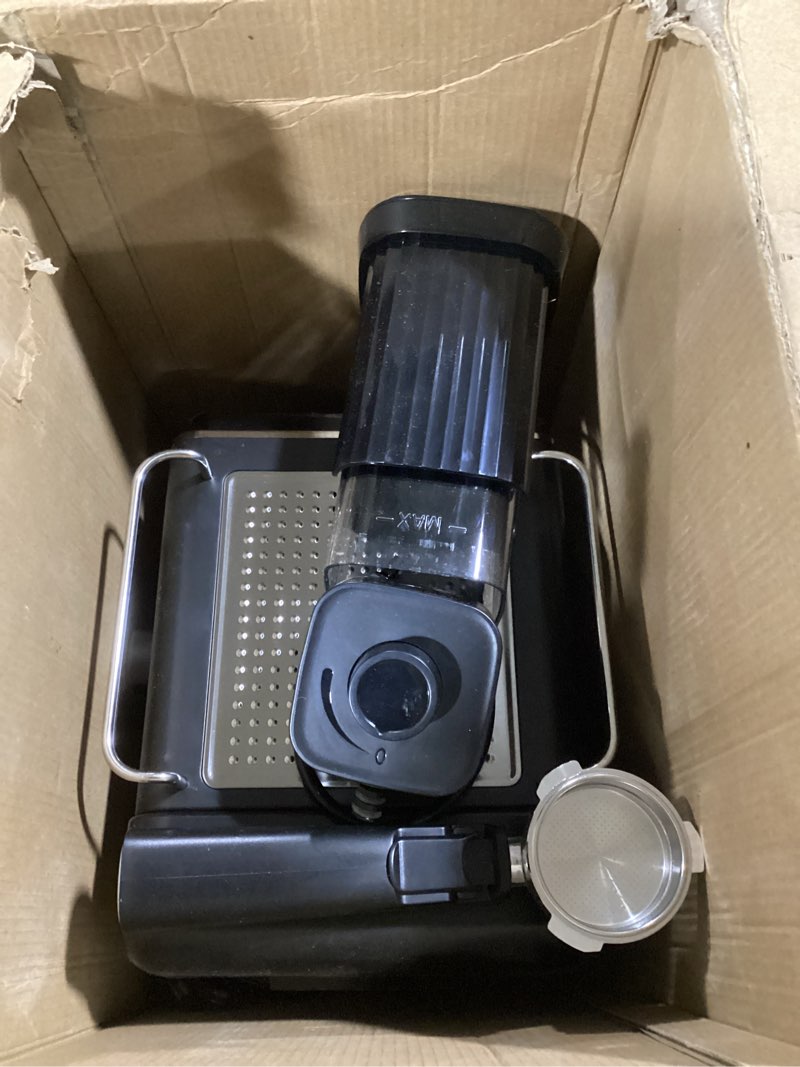 Condition photo showing As Is for De'Longhi Nespresso Vertuo Plus Coffee and Espresso Maker by De'Longhi, Grey with Aeroccino Milk Frother Machine + Frother Gray