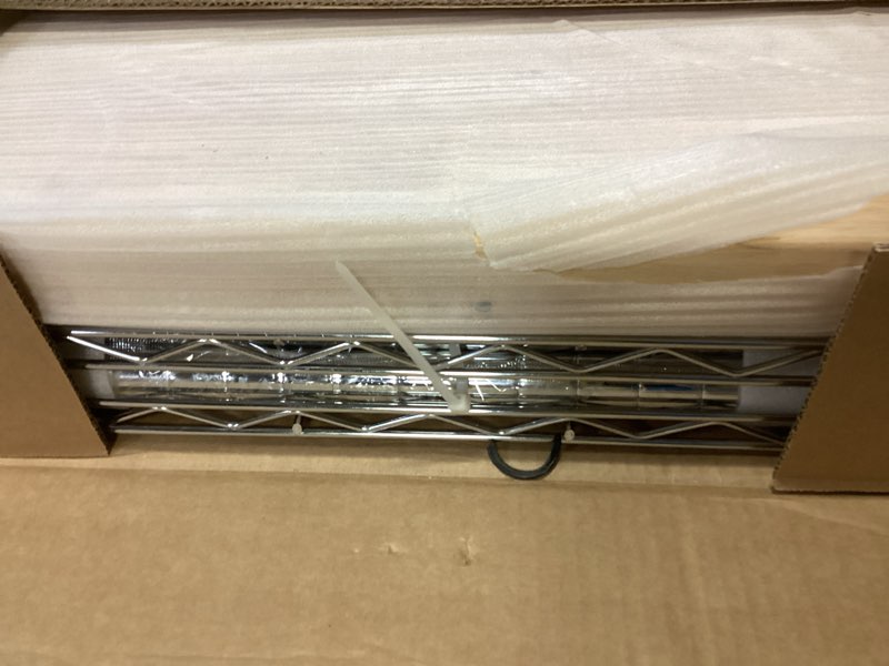 Condition photo showing New/Like New for OKZEST 5-Tier Small Kitchen Storage Cart on Wheels with Pull-Out Drawers, Rolling Pantry and Snack O