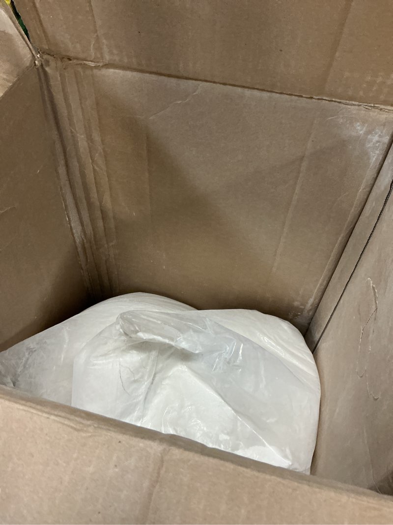 Condition photo showing As Is for robelle 24-pounds premium d.e. for pool filters, diatomaceous earth de pool filter powder, made in usa