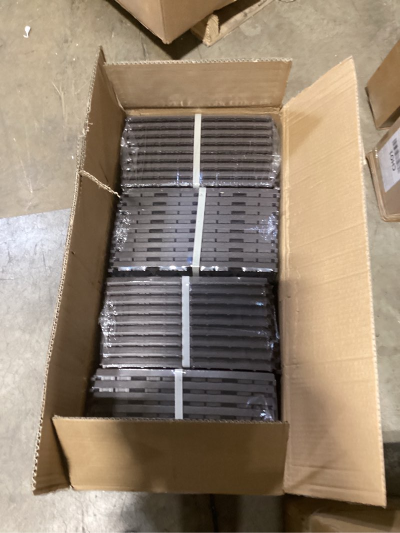 Condition photo showing New/Like New for goovilla plastic interlocking deck tiles, 36 pack balcony flooring, 12"x12" waterproof outdoor floor