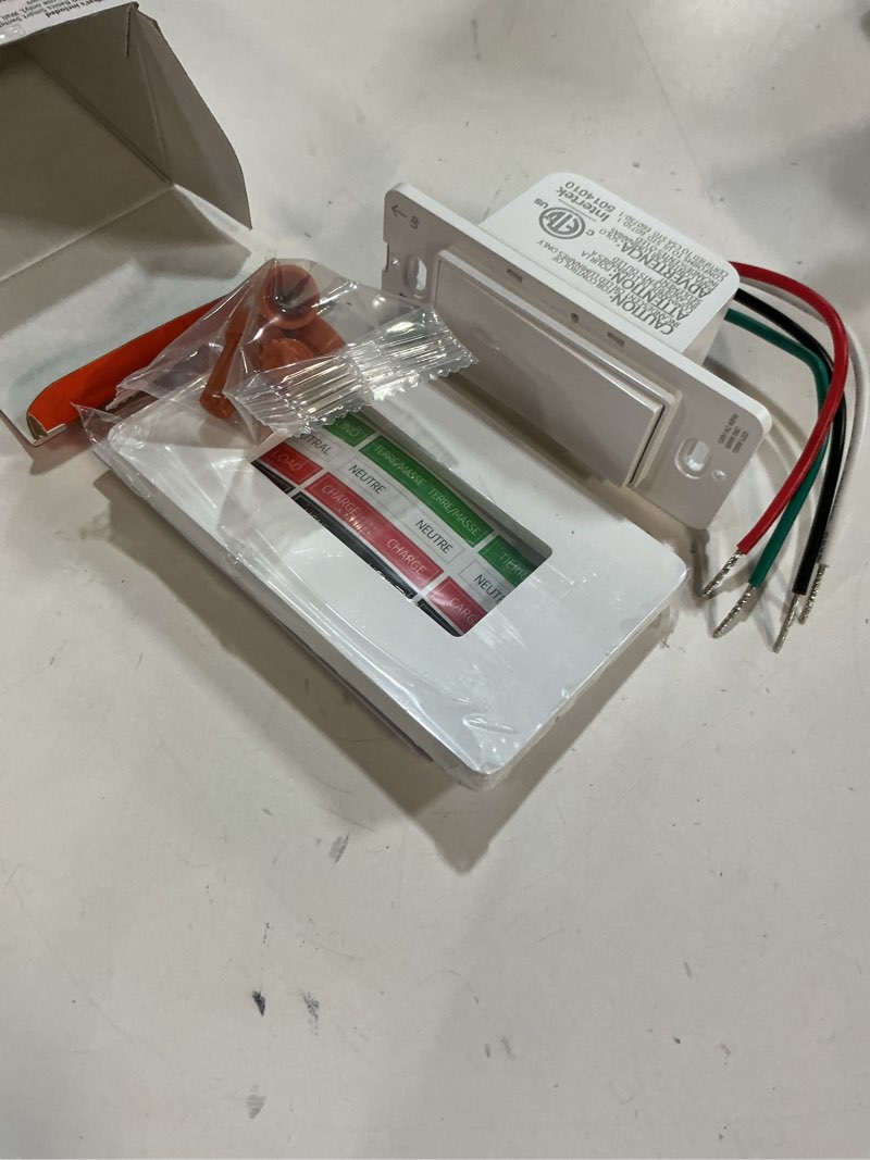 Condition photo showing Good Condition for Amazon Basics Smart Switch, Single Pole, Works with Alexa Only, 2.4 GHz Wi-Fi, No Hub Required, White