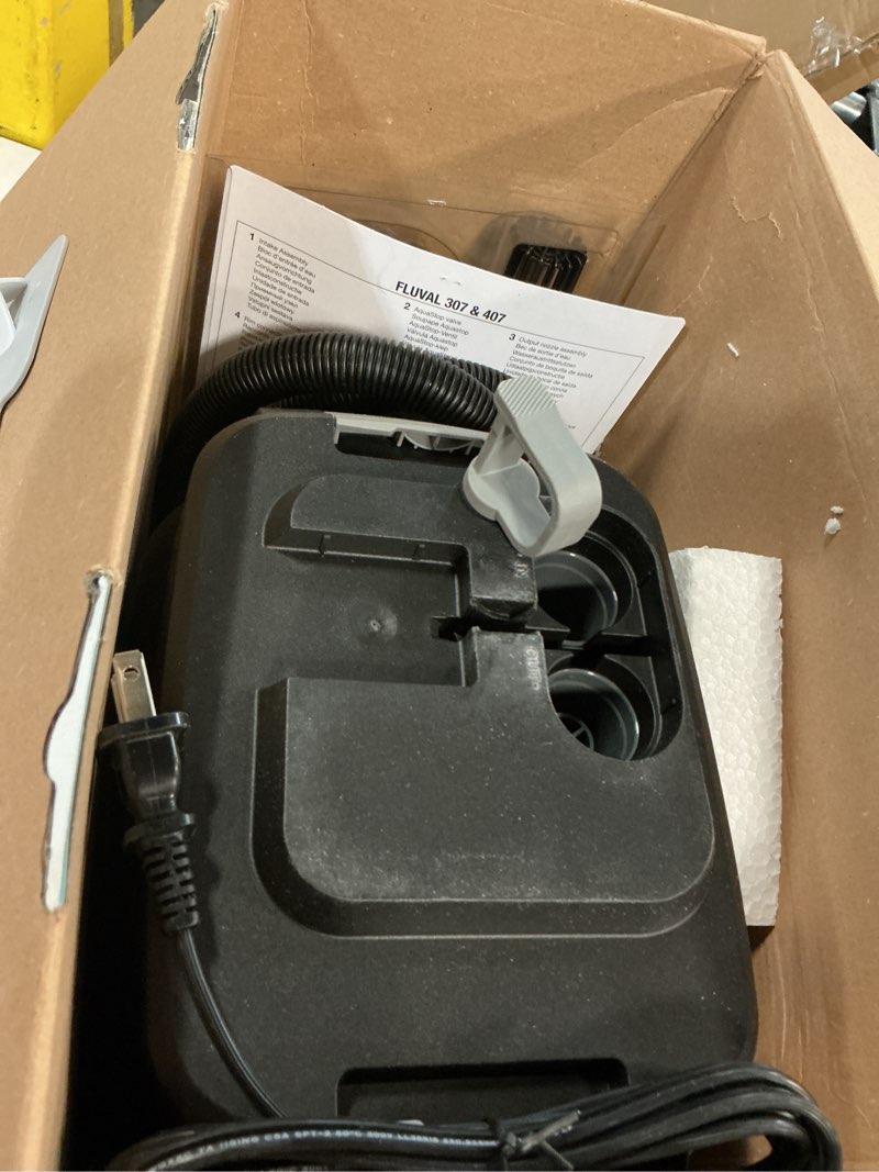 Condition photo showing As Is for fluval 407 perfomance canister filter - for aquariums up to 100 gallons - aquarium canister filter
