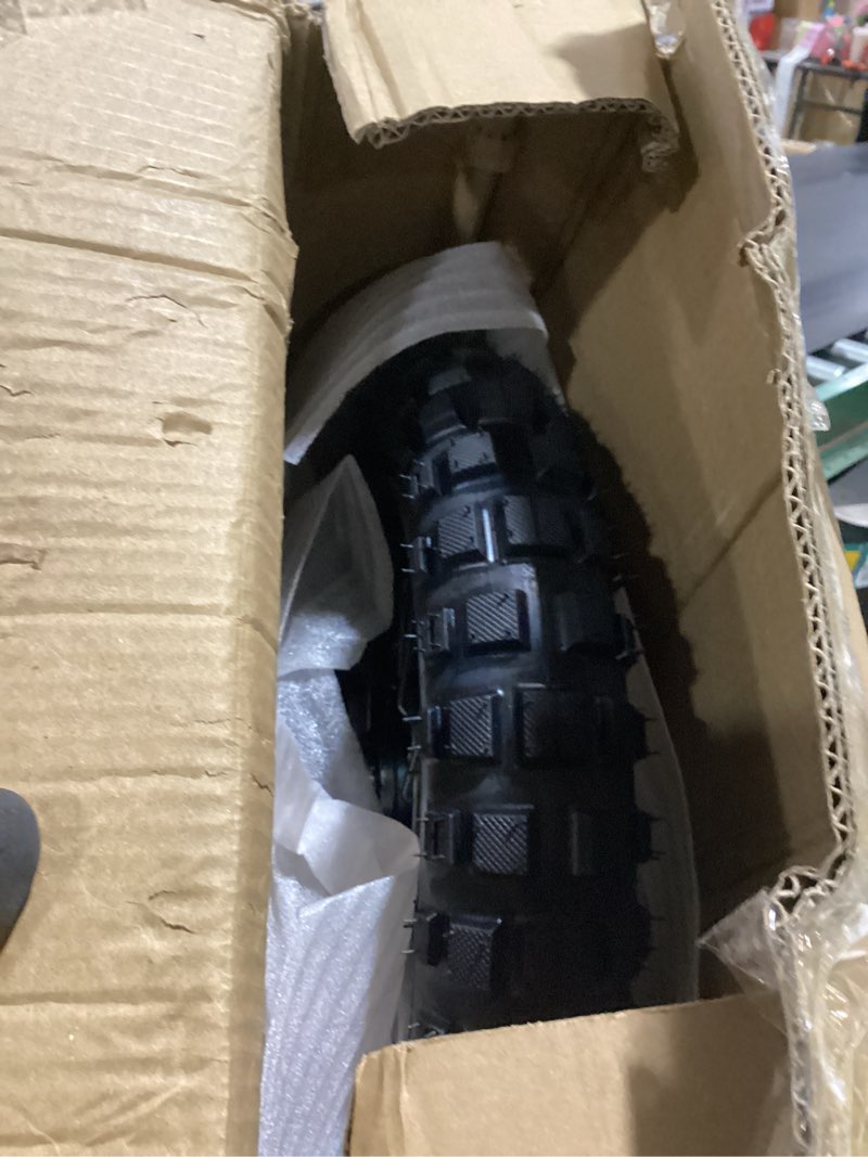 Condition photo showing Good Condition for FVRITO Rear Wheel Assembly Replacement for Razor MX500 MX650 SX500 Mini Dirt Rocket Bike 2.50-10 2.50x10 Tire Tube Rim Chain Sprocket Axle Brake Rotor Parts