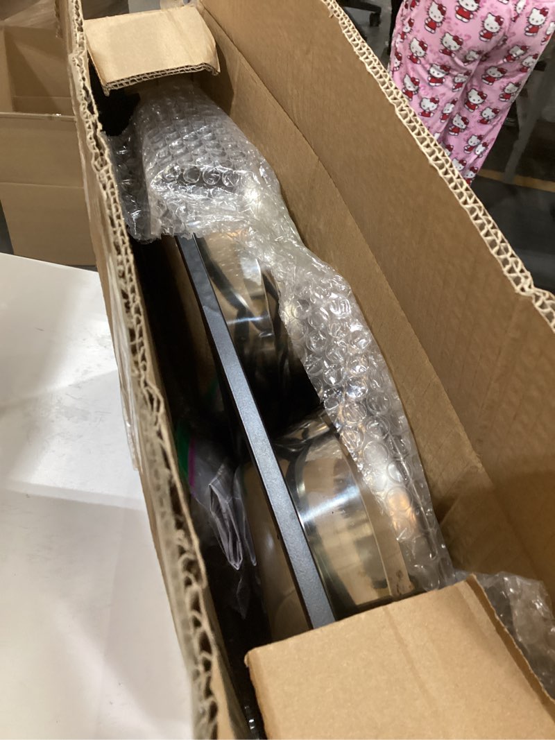 Condition photo showing Good Condition for Funkeen Elevated Dog Bowls Raised Pet Feeder Cat Food & Water Diner Stand Set w/ 2 Removable Stainless Steel Bowls (2 Quarts/13.77" in Height) L/13.8" Height