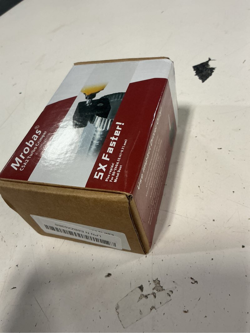 Condition photo showing New/Like New for c5a2 impact power assisted crimper.crimper tools sheet metal,duct crimping tool hvac.… (c5a2 crimper)