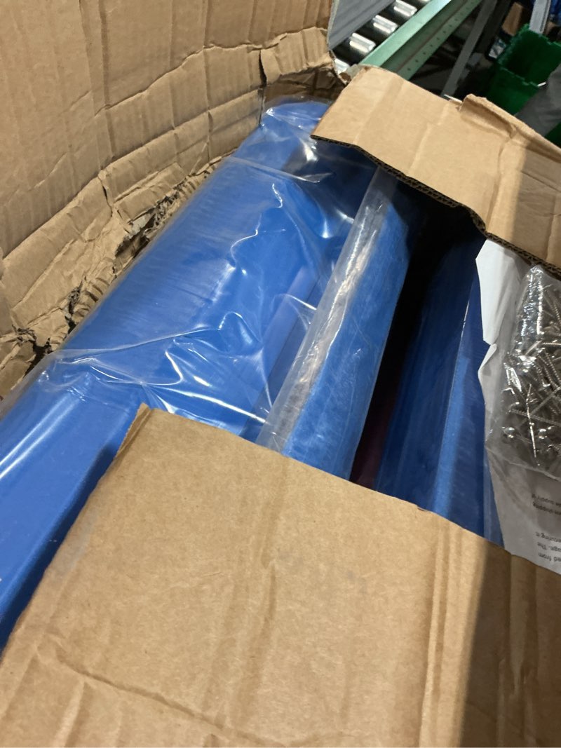 Condition photo showing Good Condition for nalwort dock bumpers 16 feet and 24 feet, full protection dock fender for straight edge and side, boat dock bumpers for edging, includes mounting screws, black gray blue brown green orange yellow blue 24 feet