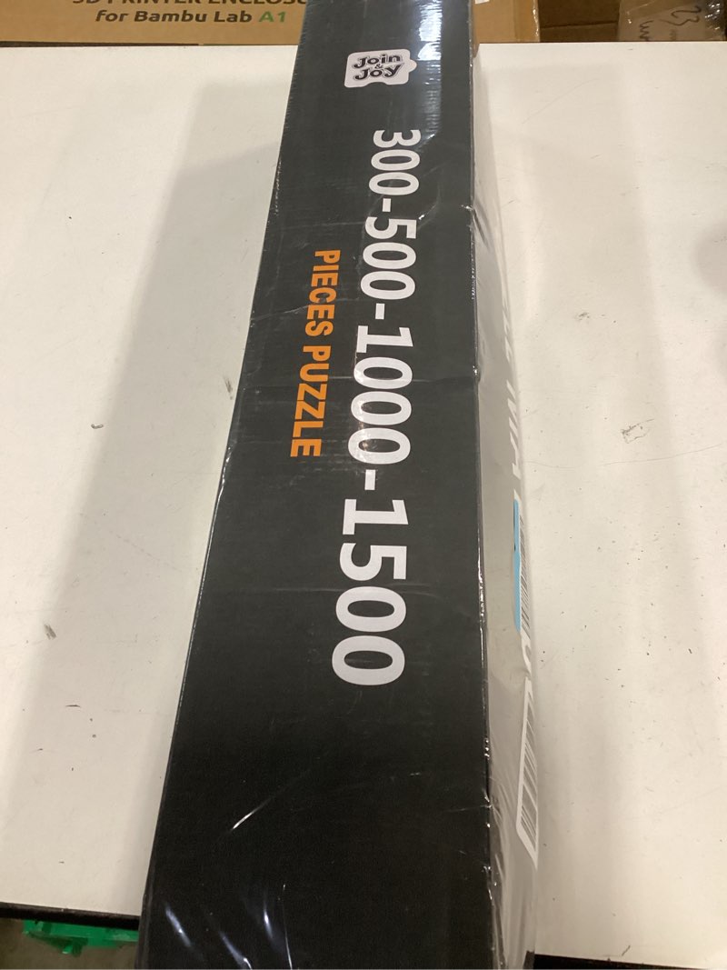 Condition photo showing New/Like New for Join&Joy Jigsaw Puzzle Mat Roll Up, Rubber Saver Pad 46" x 26 ", with 4 Sorting Trays & Travel Storage Bag, Portable Rollup Puzzles Keeper, Up to 1500 Pieces