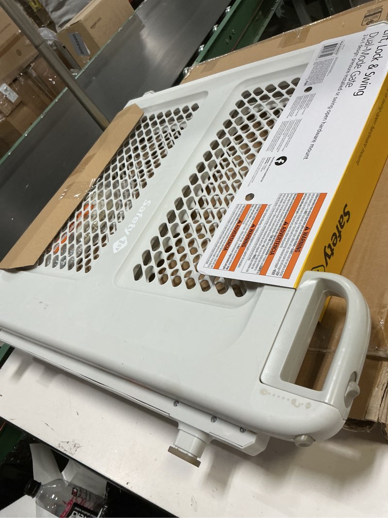 Condition photo showing Good Condition for Safety 1st Baby Gates for Doorways, Pressure Mount Lift, Lock and Swing, Dog Gates, Hardware Gate for Stairs, Fits 28"-42" Wide