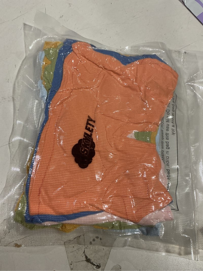 Condition photo showing New/Like New for Skylety 6 Pcs Bear Clothes Basic Tee Shirt Classic Stuffed T Shirt Plush Crew Neck for Stuffed Bears Doll with 14 - 18 Inch, Bear Not Included (Multicolor 2) Morandi Colors