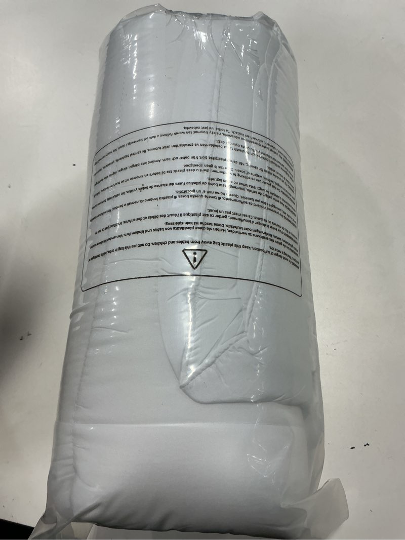 Condition photo showing New/Like New for Utopia Bedding Comforter Duvet Insert, Quilted Comforter with Corner Tabs, Box Stitched Down Alternative Comforters Twin Size (White) Twin (Pack of 1) White