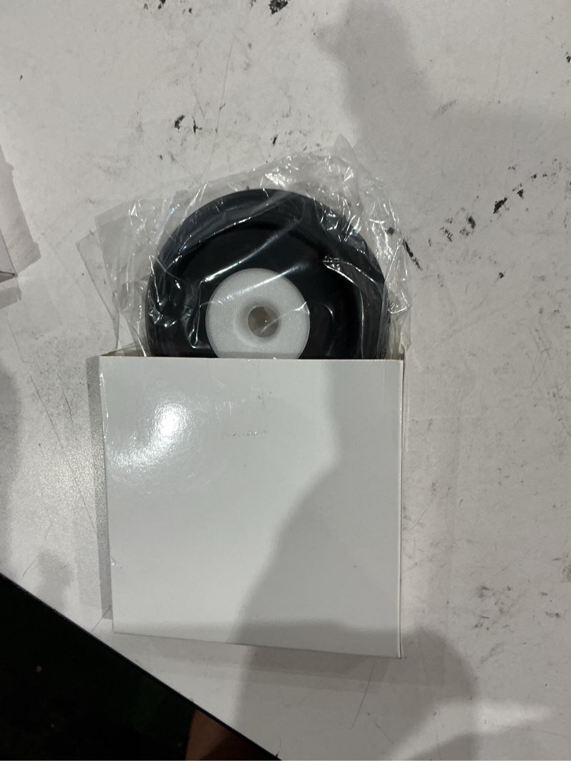 Condition photo showing New/Like New for enhon metal tub spout cover ring, bathroom faucet remodeling wall plate with foam gasket, 1-1/2 inch id and 3-5/8 inch od (matte black)