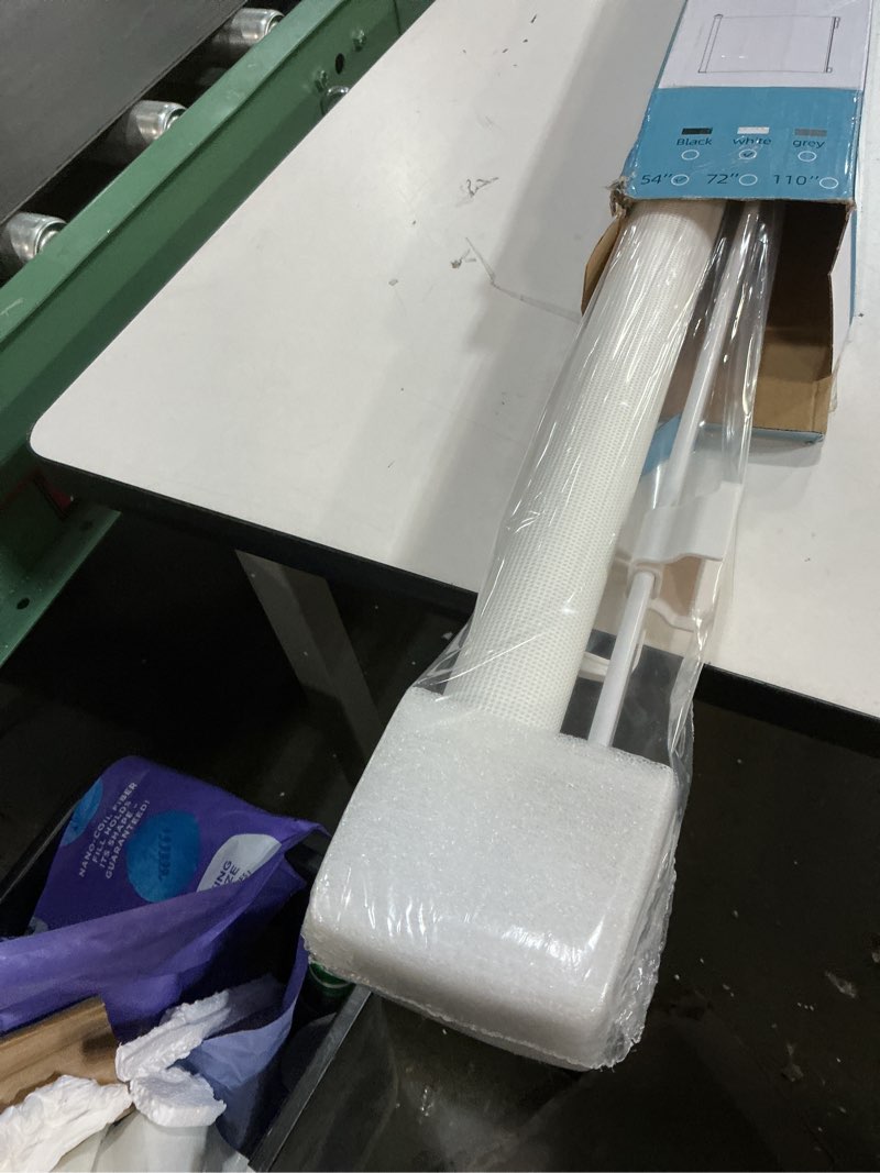 Condition photo showing New/Like New for PRObebi Retractable Dog Gate for The House Extends to 54" Wide 34" Tall, Gates for Baby Indoor, Stair Gate for Outdoor, Staris, Hallways, Doorways, Deck, Porch, Need Drilling A-white 34" Tall x 54" Wide-Need Drilling