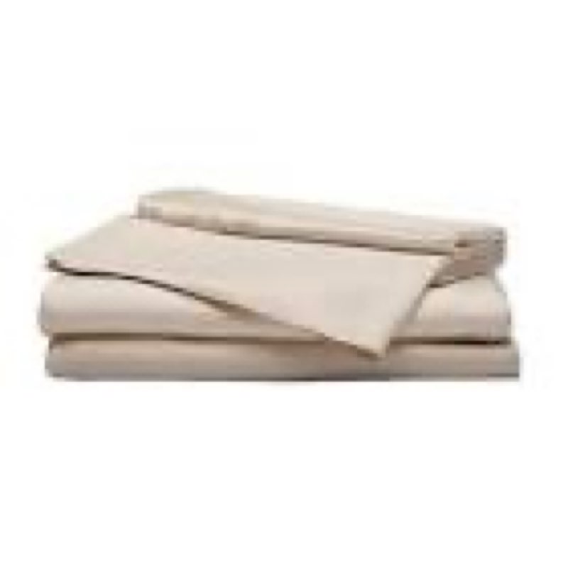 QUINCE  King/Calking Duvet Set Cover  2 Shams 108”X92” Beige