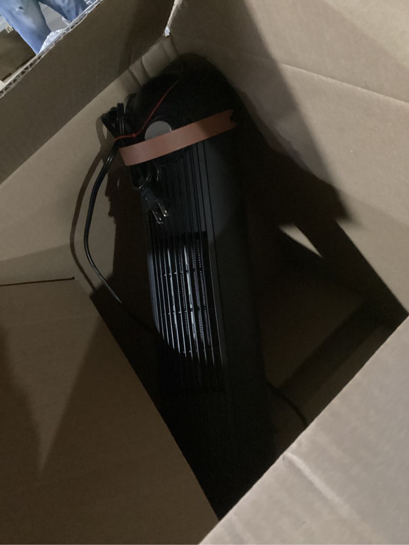 Condition photo showing Good Condition for 1500w ptc ceramic electric heater w/4 modes,350sq.ft 1s heating, 70°oscillating patio heaters for outdoor use, overheating & tip-over protection, tall space heaters for indoor use large room