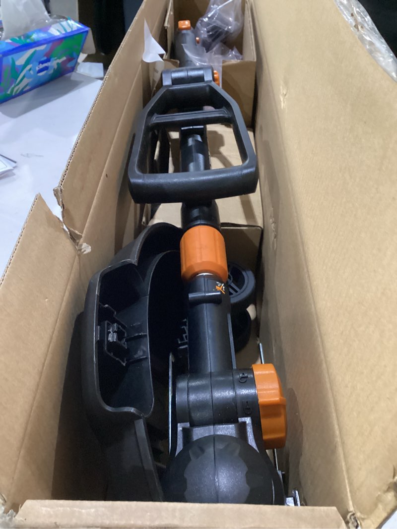 Condition photo showing Good Condition for Worx String Trimmer/Edger/Lawn Mower 3-in-1 Grass Trimmer GT Revolution 20V 12" (2 Batteries & Charger Included) WG170 12" Trimmer w/2.0 Ah Battery