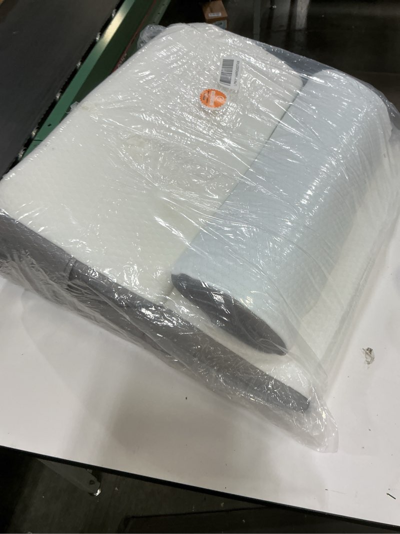 Condition photo showing As Is for Bedluxe Wedge Pillow Headboard, 3PCS Orthopedic Bed Wedge Pillows Set for After Surgery, Adjustable Pillow Wedge for Acid Reflux&Back Pain Relief, Sleeping, Back Pillow for Bed Sitting Up, White/Grey White/Grey Adjustable 9&12 Inch + 1 Head Pillow