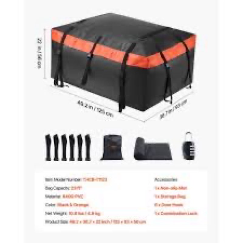 meefar car roof bag xbeek rooftop top cargo carrier bag 20 cubic feet waterproof for all cars with/w