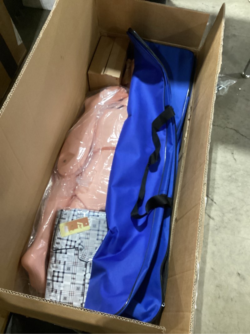 Condition photo showing Good Condition for medical mannequin for training, male-female nursing training mannequin highly simulated patient care medical manikin with 3 muscle module & patient gown & urinary for teaching pratice