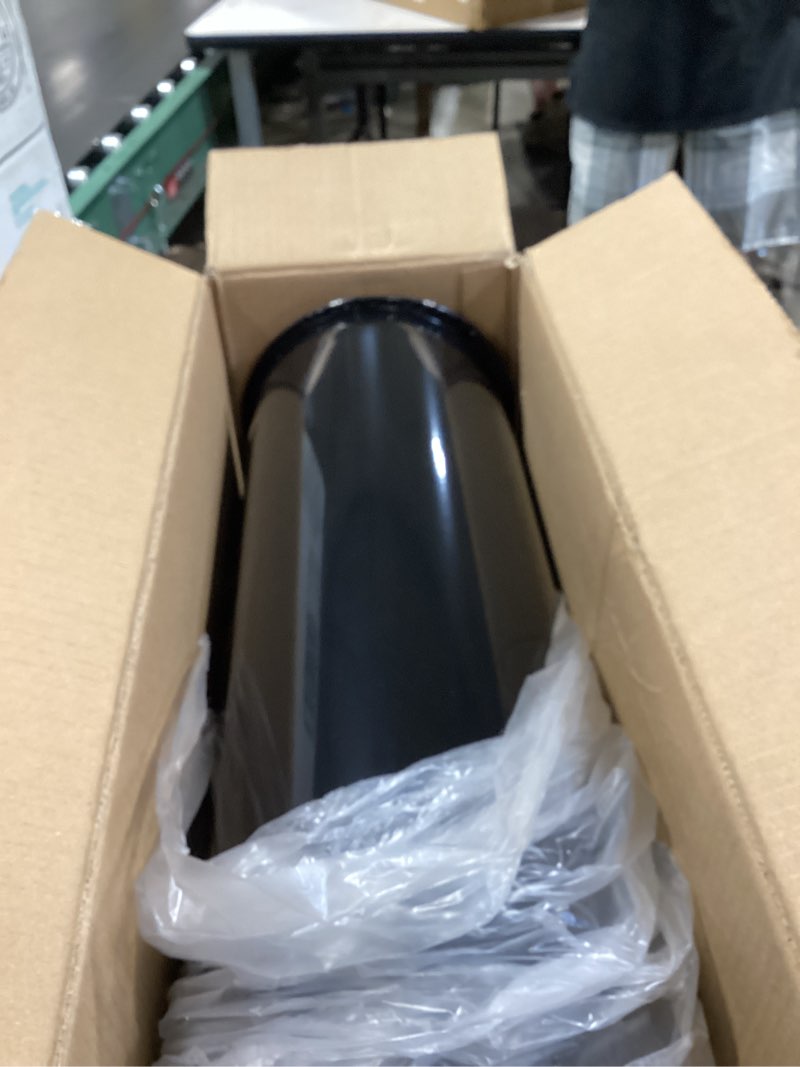Condition photo showing Good Condition for post mount mailbox with durable aluminium flag - medium capacity, black, galvanized steel - 6.92 in. w x 8.87in. h x 20.05 in. l - heavy duty metal mailbox powder-coated black - medium
