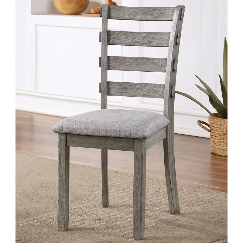 Araujo 38.25" Height Wood Padded Side Chairs (Set Of 2)