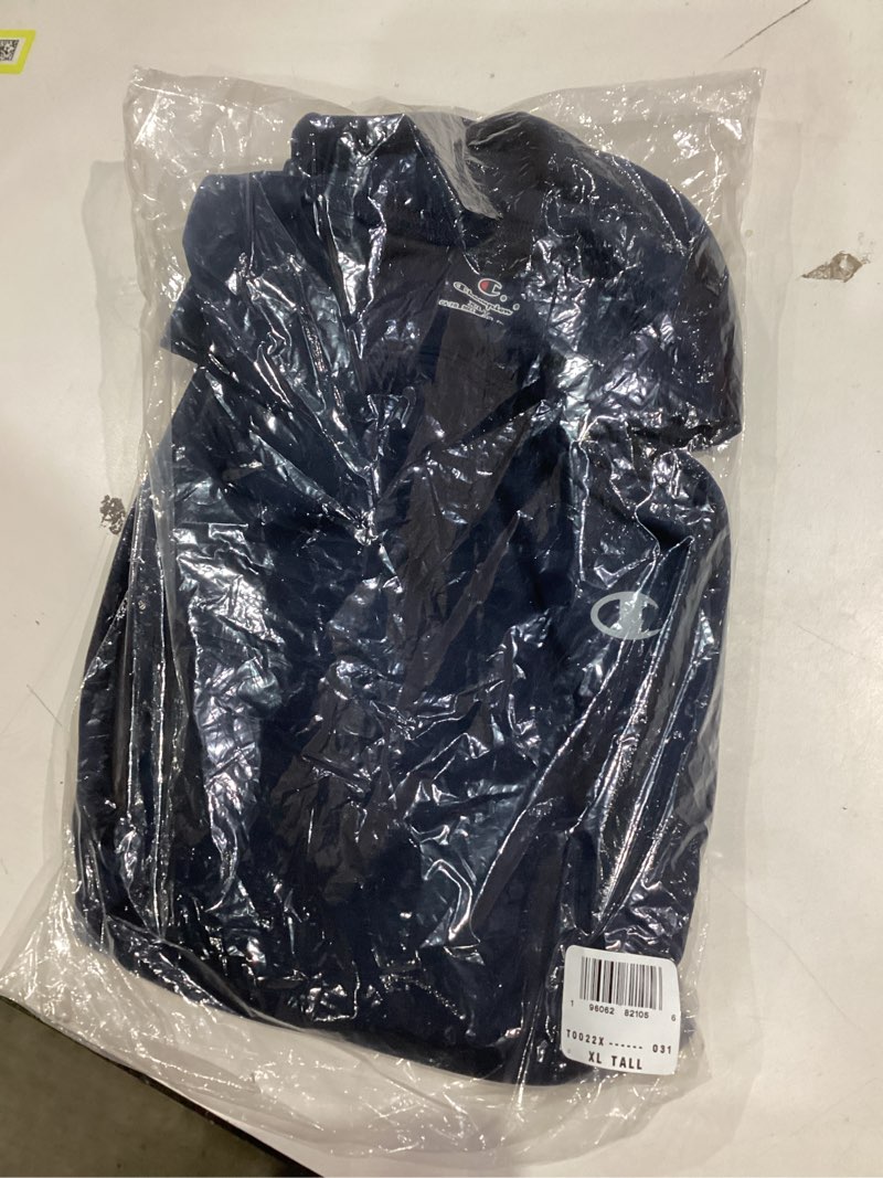 Condition photo showing Good Condition for Champion Men's T-shirt, Sport Tee, Moisture Wicking, Anti Odor, Athletic T-shirt for Men (Reg. Or Big & Tall) Big & Tall X-Large Tall Navy