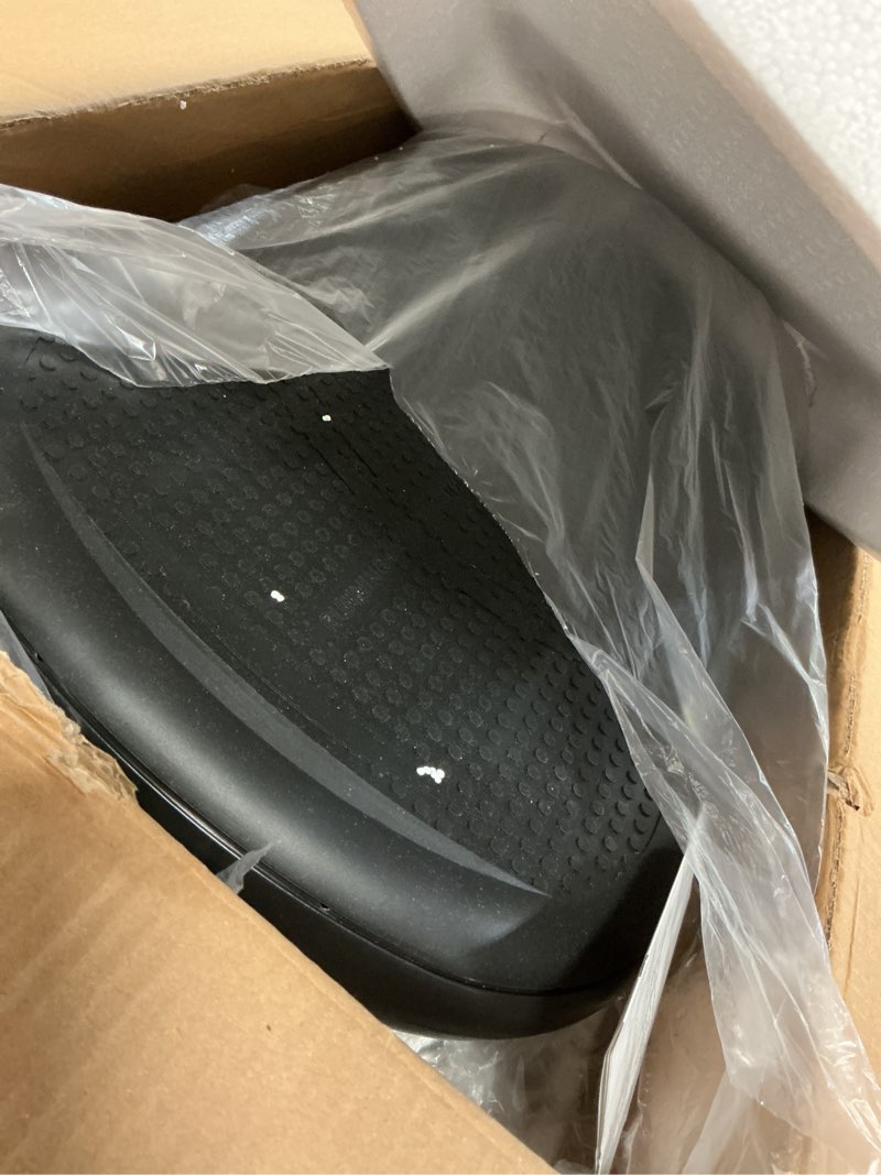Condition photo showing Good Condition for merach vibration plate exercise machine, vibration plate 440 lbs capacity, bluetooth and silicone pedal, stimulate deep fat, vibration plate for lymphatic drainage, vibrating for weight loss black