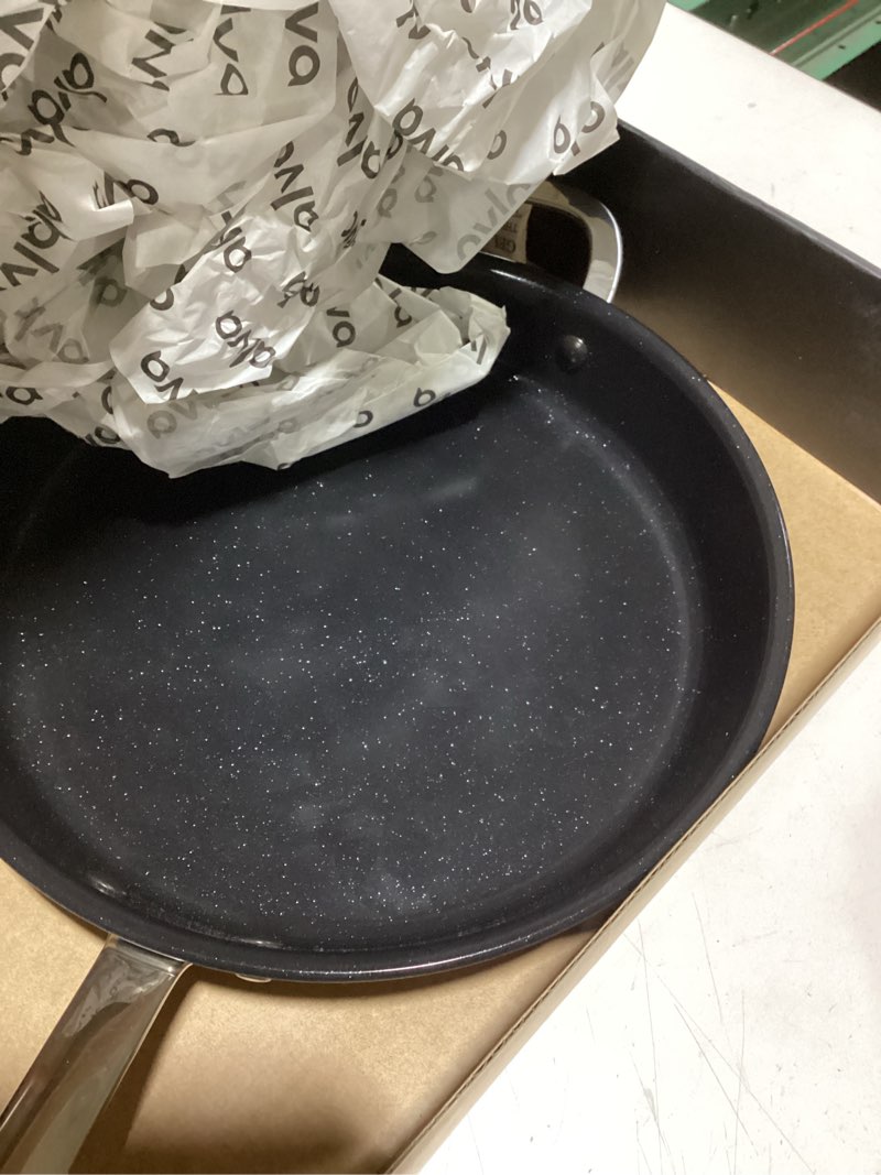 Condition photo showing Good Condition for Alva Maestro Nonstick Stainless Steel Frying Pan 11" - Easy to Clean, Oven Safe and Made without PFAS, PFOA & PTFE - Induction and All Stovetop Compatible with Even Heat Distribution 11-inch Pan Only