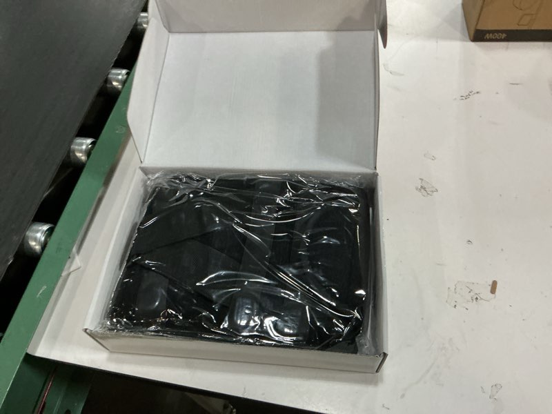 Condition photo showing New/Like New for Cordless Heating Pad with Massager, Back Brace Heating Pad for Back Pain Relief, Heated Back Support Belt with 3 Heating & Vibration Modes, Rechargeable Low Back Massager for Women Men Black