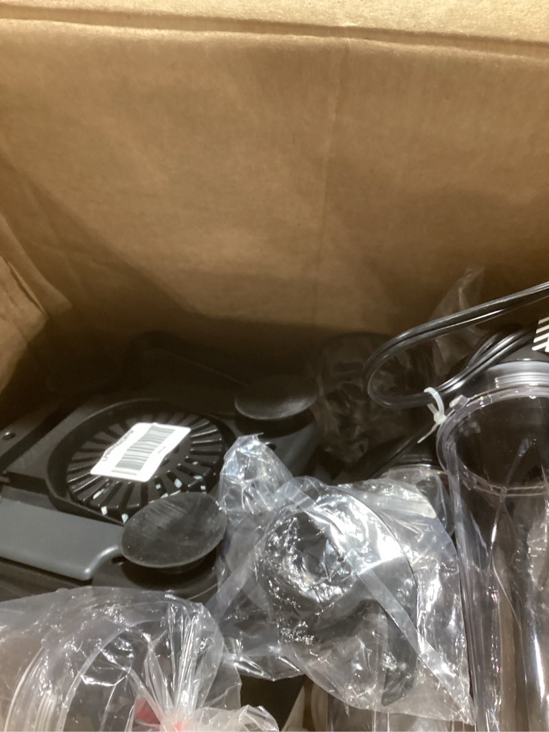 Condition photo showing New/Like New for Ninja Mega Kitchen System, 1500W, 72 oz. Full-Size Blender & 8-Cup Food Processor with (2) 16 oz. To-Go Cups, Total Crushing Technology - Smoothies, Ice Crushing, Purees, Dough & More, Black, BL770 Pitcher+Bowl+(2) 16-oz. Cups