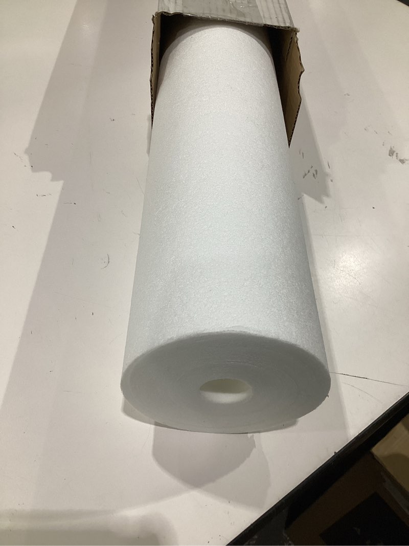 Condition photo showing Good Condition for Pentair Pentek DGD-5005-20 Big Blue Water Filter, 20-Inch Whole House Sediment Filter Cartridge Replacement, Dual-Gradient Density Spun Polypropylene, 20" x 4.5", 5 Micron, Pack of 1, White Pack of 1 5 micron