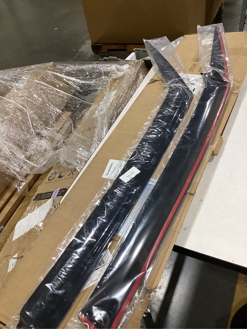 Condition photo showing Good Condition for window rain guards fit 2015-2024 jeep renegade 4pc window visors vent shade deflector tape on