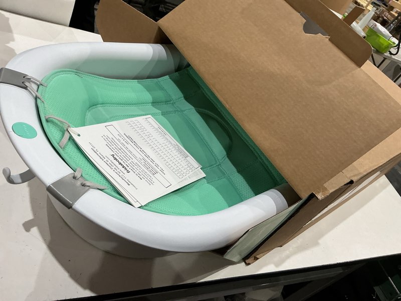 Condition photo showing Good Condition for frida baby 4-in-1 grow-with-me baby bathtub, baby tub for newborns to toddler with removable bath seat & backrest for bath support in tub bath tub