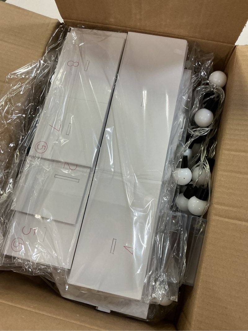 Condition photo showing Good Condition for JoyMuse 2.3FT 50 Marquee Numbers, 50 Light up Numbers 50th Birthday Decorations for Birthday Party Anniversary Backdrop number 50