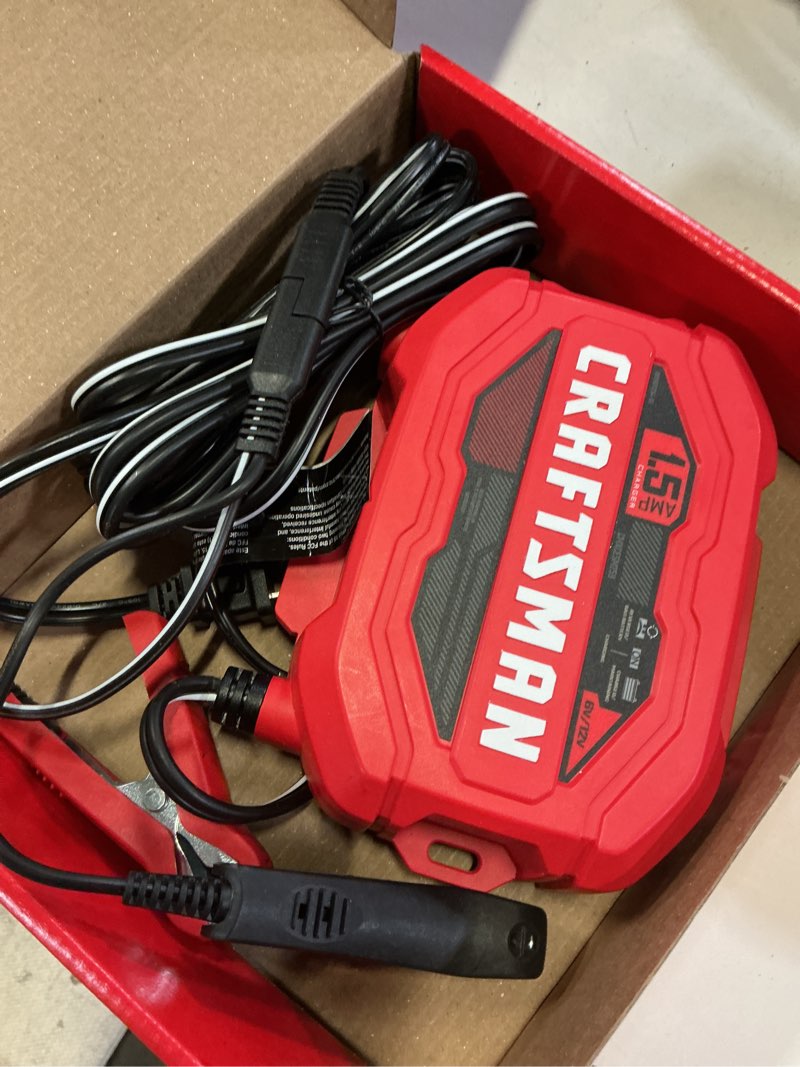 Condition photo showing Good Condition for craftsman 1.5-amp 6/12-volt car battery charger