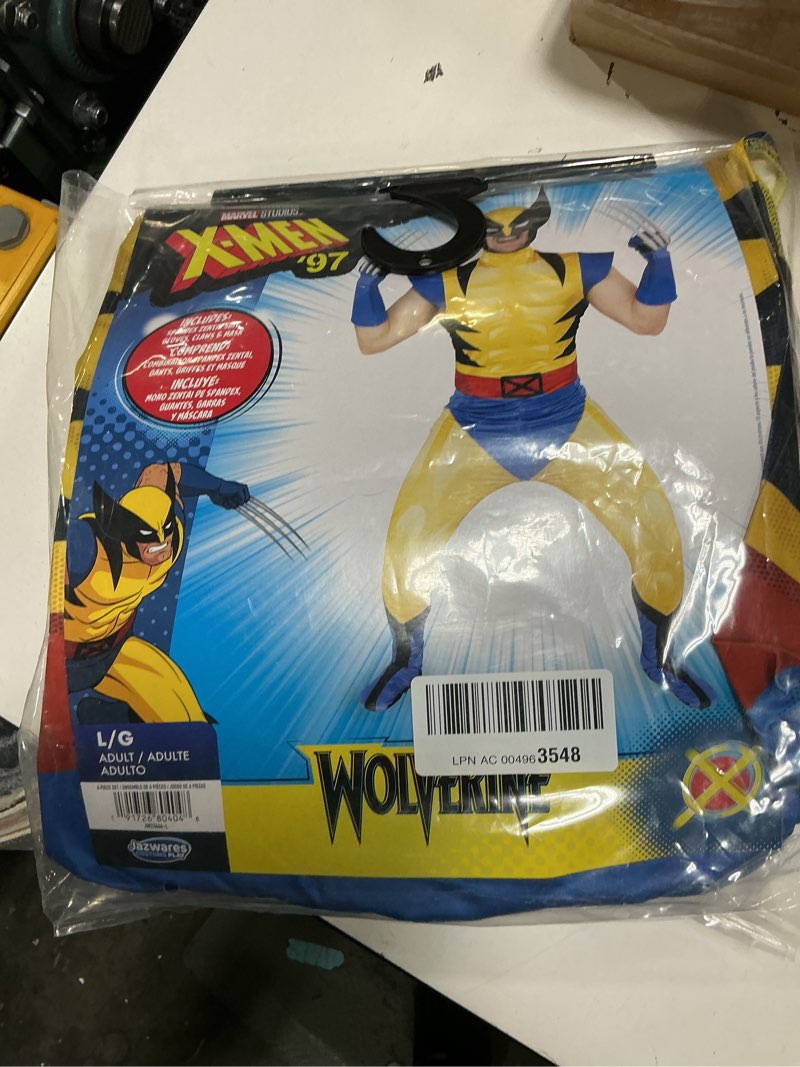 Condition photo showing New/Like New for x-men wolverine zentai suit men's fancy dress costume | marvel fancy dress costumes