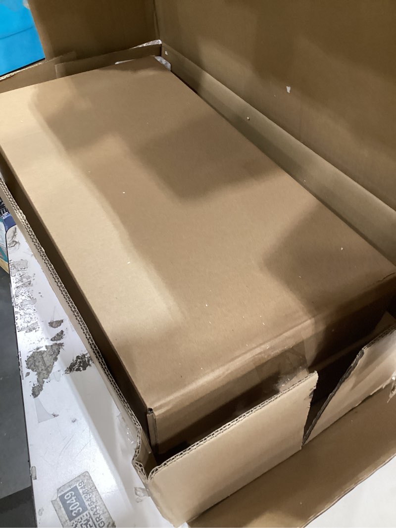 Condition photo showing As Is for PayLessHere Bar Stools Set of 2, Wooden Saddle Stools 24 Inch Heigh, Bar Chairs Seat with Footrests and Industrial, Kitchen Counter Stools for Restaurant, Bistro Bar and Home Dining 24 In Black