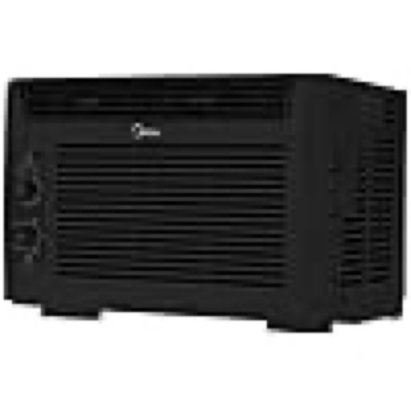 midea 5,000 btu 150 sq ft mechanical window air conditioner, black (renewed)