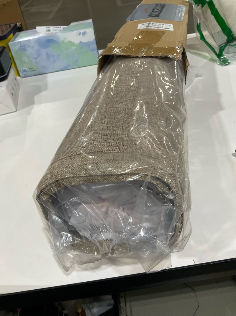 Condition photo showing Good Condition for 30 x 14 Inch Piano Bench Cushions for Indoor Furniture with Ties Non Slip Kitchen Dining Room Bench seat Cushion for Shoe Storage Ottoman Window Settee Pad, Khaki Khaki 30 x 14 Inch