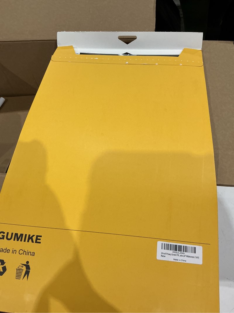 Condition photo showing As Is for 24 inch computer privacy screen filter - suitable for 16:9 aspect ratio widescreen monitor - blue light filter - anti-glare & anti-scratch protector film (24" widescreen (16:9)) 24" widescreen (16:9 )