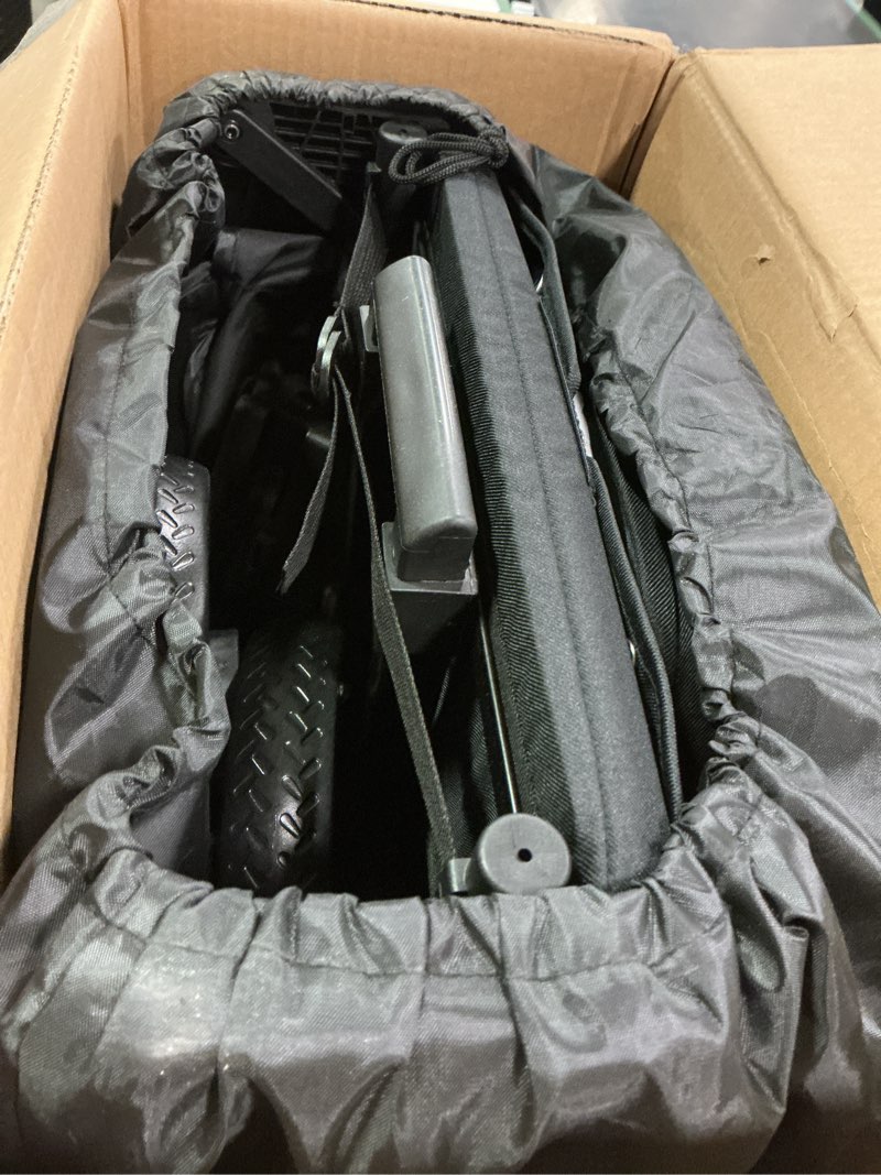 Condition photo showing New/Like New for newyoo GlideTow TR18M Lightweight Travel Stroller for Toddlers, Compact Foldable Baby/Infant Stroller with Luggage Handle & Cup Holder, One-Hand Easy Fold, Lay-Flat Seat, Black