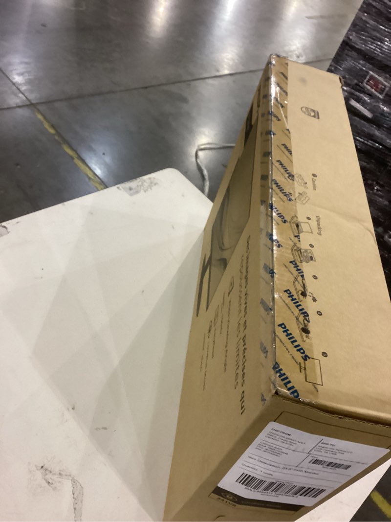 Condition photo showing New/Like New for Philips New 24 inch Frameless Full HD (1920 x 1080) 100Hz Monitor, VESA, HDMI x1, VGA Port x1, Eye Care, 4 Year Advance Replacement Warranty, 241V8LB, Black 24" FHD VA Panel 100Hz