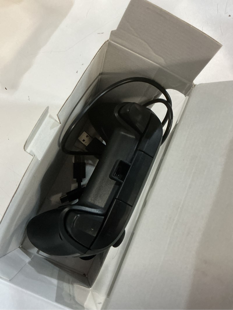 Condition photo showing As Is for easysmx x15 pc controller - enhanced wireless bluetooth controller with hall joysticks/hall triggers/rgb lighting - no stick drift, no dead zone - work for windows pc, android, steam and switch black