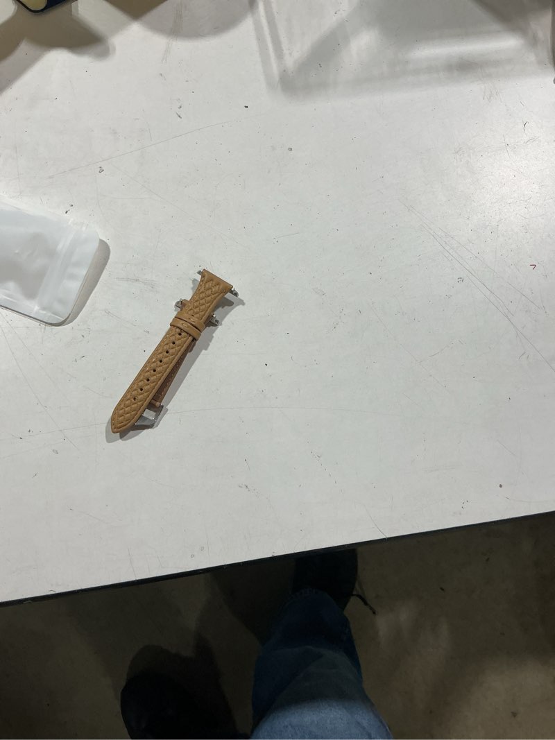 Condition photo showing Good Condition for solace bands allura leather watch band - compatible with apple watch bands for women and men, leather watch band for 38mm 40mm 41mm 42mm 44mm 45mm 49mm ultra, se and 11 10 9 8 7 6 5 4 3 2 1 38/40/41mm brown